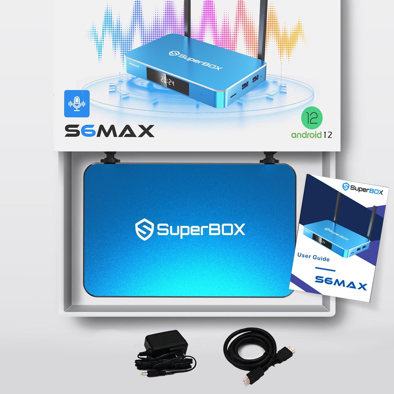 SuperBox S6 Max TV BOX - Authorized Distributor - Same Day Shipping