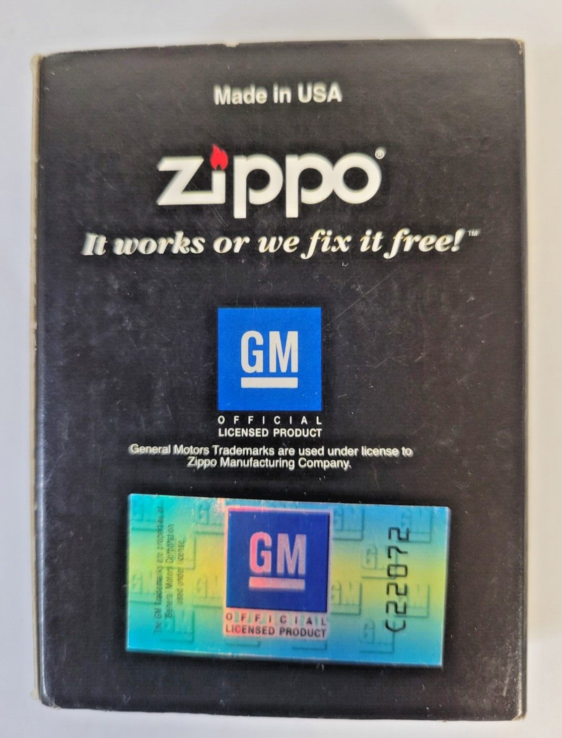 Z ippo Lighter Chevrolet New
