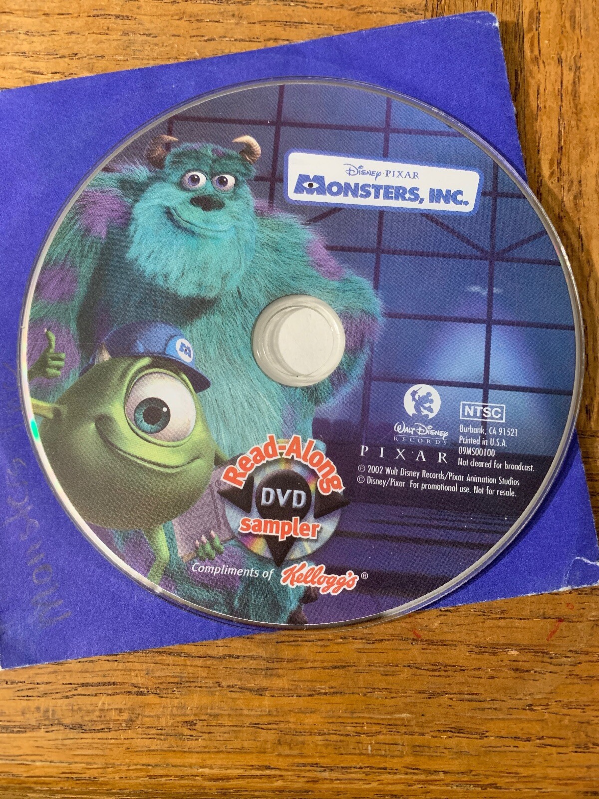 Monsters Inc Read A Long PC Cd