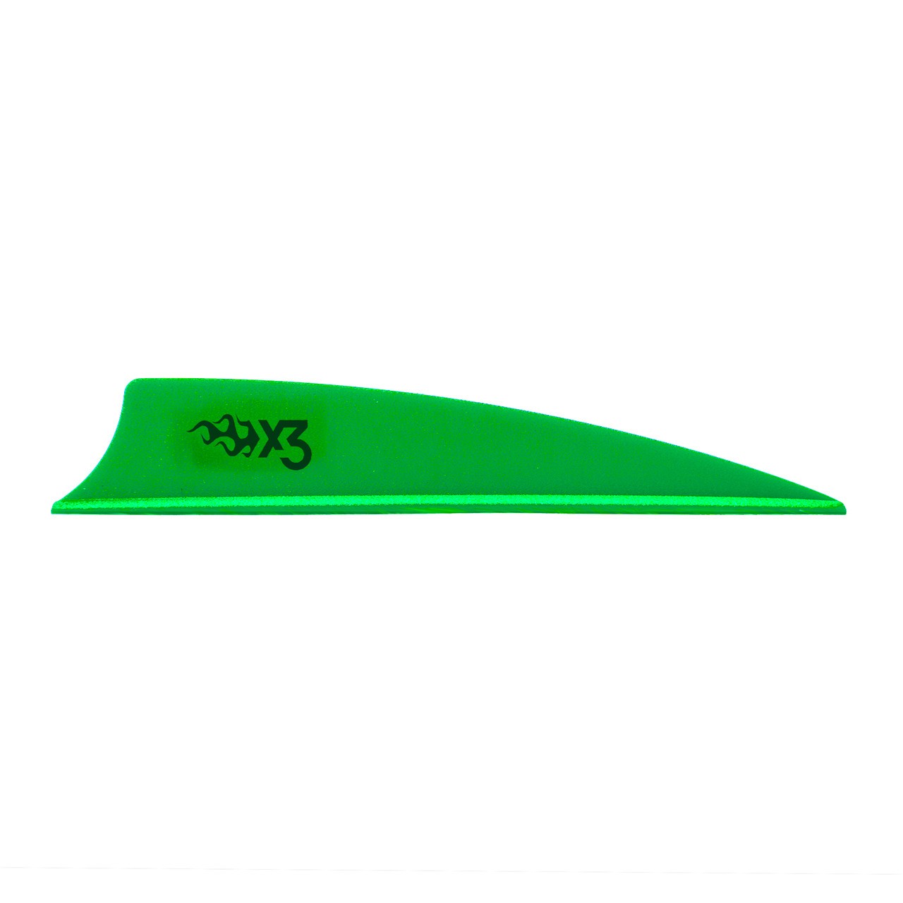 Bohning X3  3" Vane 36 PK Neon Green