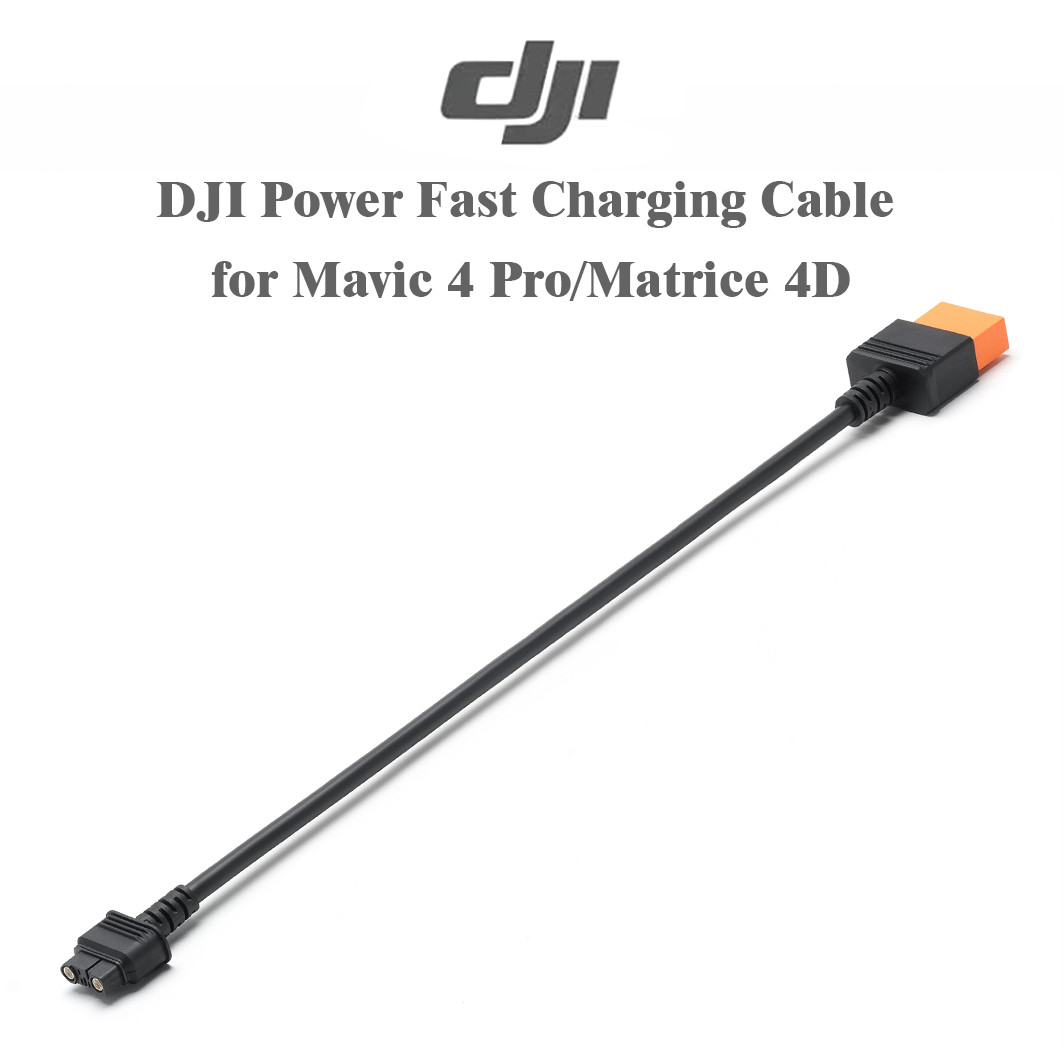 DJI Power Fast Charging Cable for Mavic 4 Pro/Matrice 4D–190/240W Field Charging