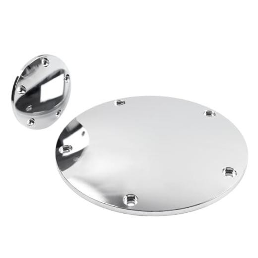 Motorbike CNC Derby Timer Timming Clutch Cover Engine Cap Accessaries Chrome