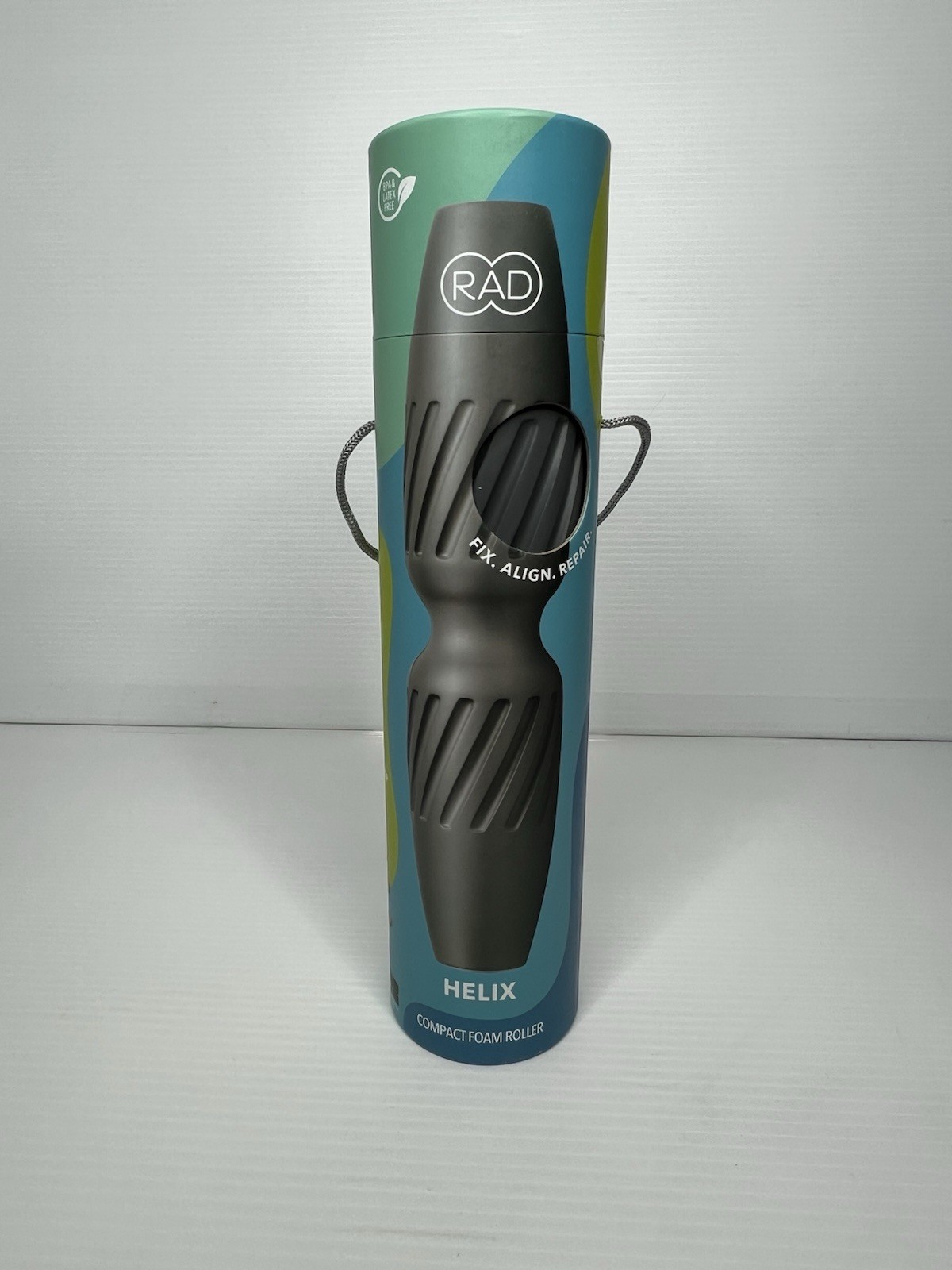 RAD Helix Compact Foam Roller For Back Hips Neck Shins Brand New