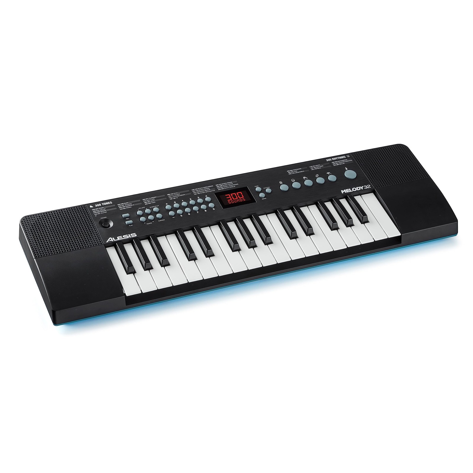 Melody 32 – Electric Keyboard Digital Piano with 32 Keys, Speakers, 300 Sounds,