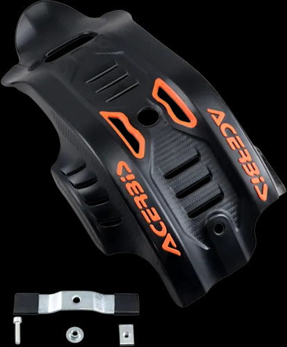 Acerbis Chassis Belly Skid Plate Black Orange KTM 450 XC F 19-23