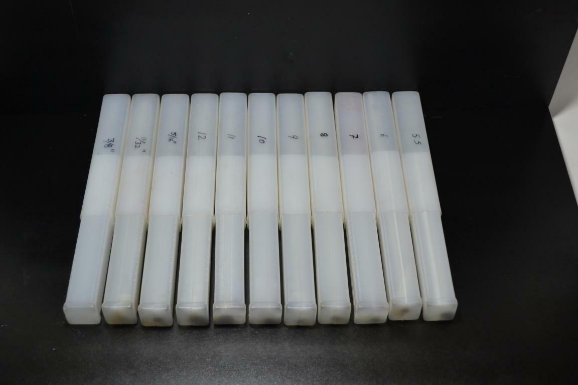 10x VALVE GUIDE HSS REAMER KIT 310-311-312-313-314-315-316-317-318-319 BOXED