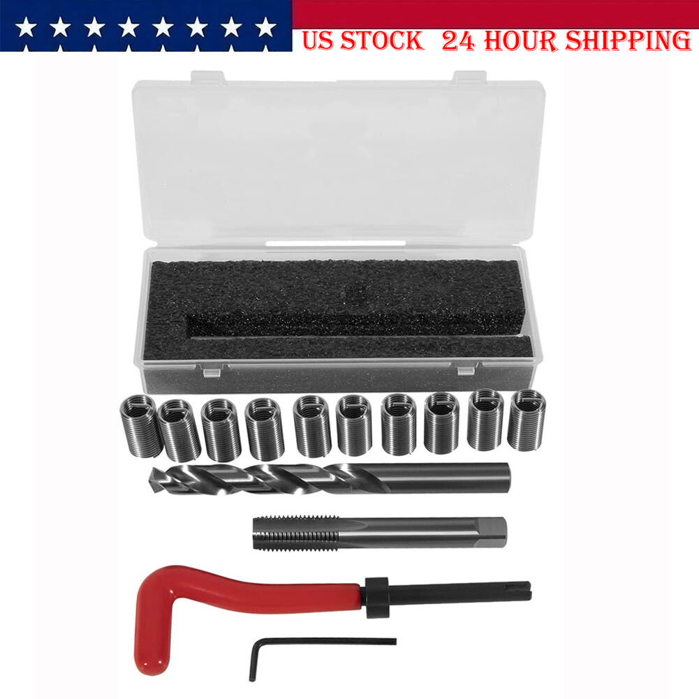 1420 Engine Cylinder Head Bolt Repair Tool Kit M11.5mm x 1.5 For Honda Toyota