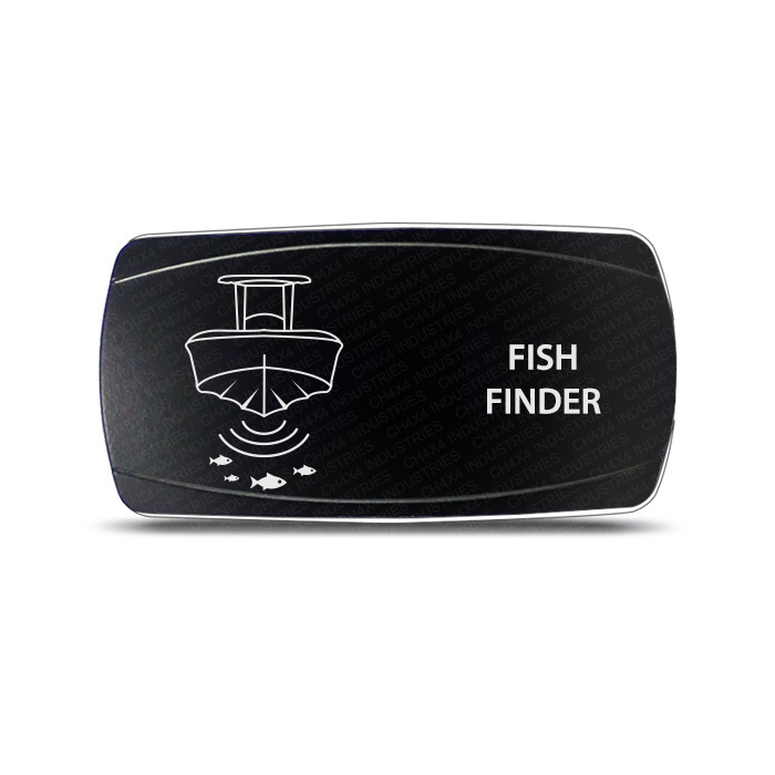 CH4X4 Marine Rocker Switch Fish Finder Symbol 2