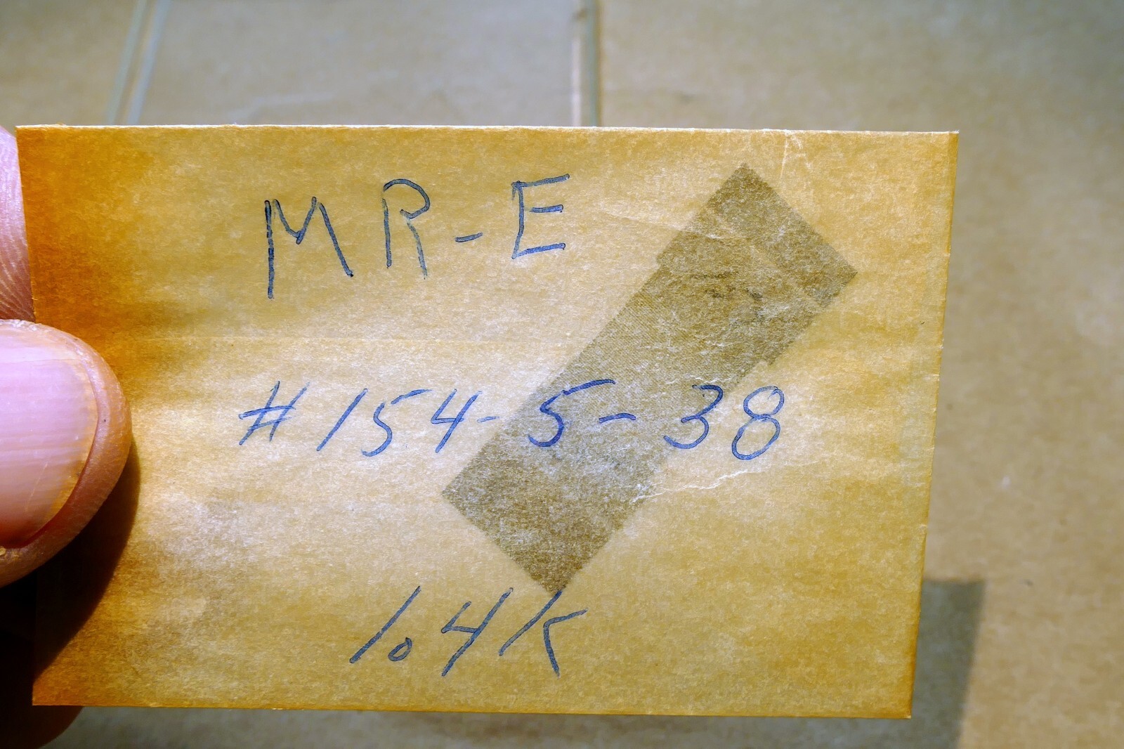 MR-E # 154-5-38 1.4K for resonance microscope
