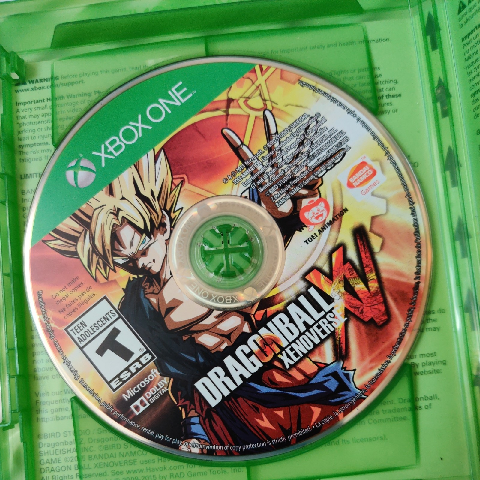Dragon Ball XenoVerse -- Day One Edition (Microsoft Xbox One, 2015)