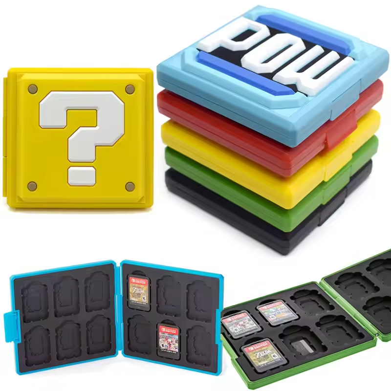 Nintendo Switch Game Card Case, Hold 12 games and SD Cards