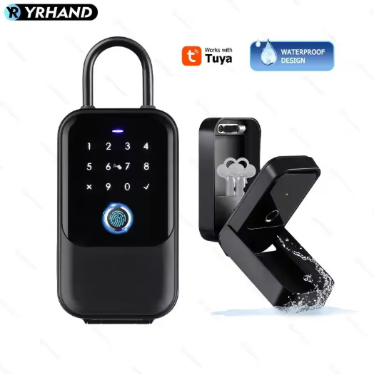 TTLock Smart Key Lock Box Bluetooth App Digital Key Safe Outdoor IP66