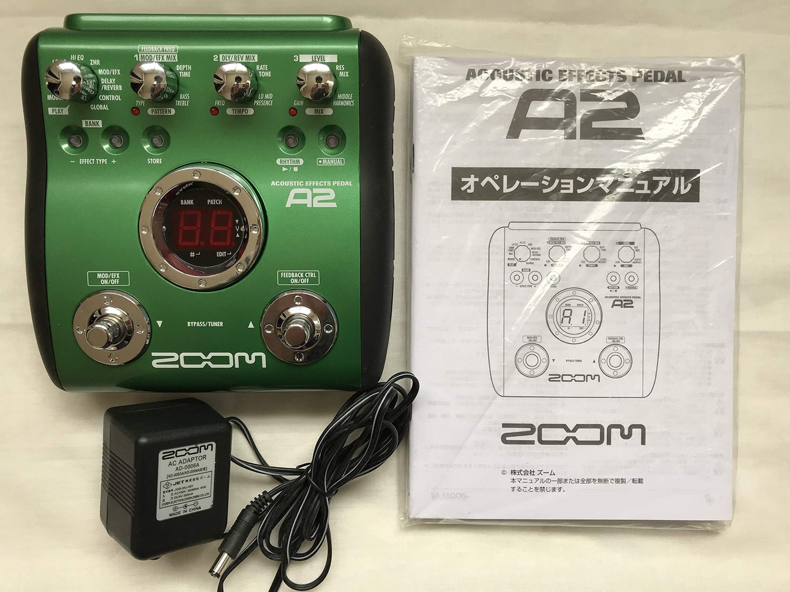 ZOOM Acoustic Effects Pedal A2