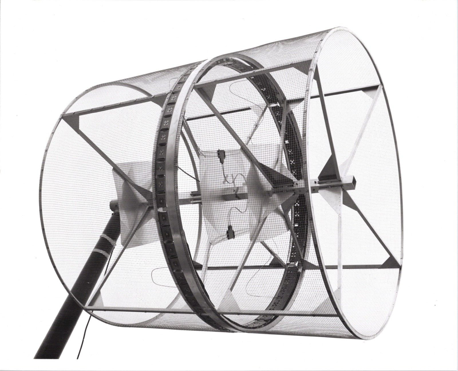 Vintage 8x10 Photo Philco Ford Corp Aerospace Satellite NATO III Antenna Test