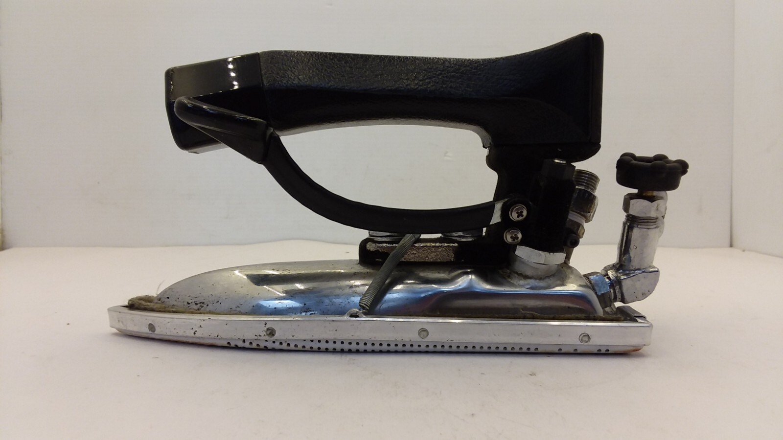 HI-STEAM CORP HS-300P INDUSTRIAL STEAM POWER IRON STAINLESS STEEL STEAM LEVER