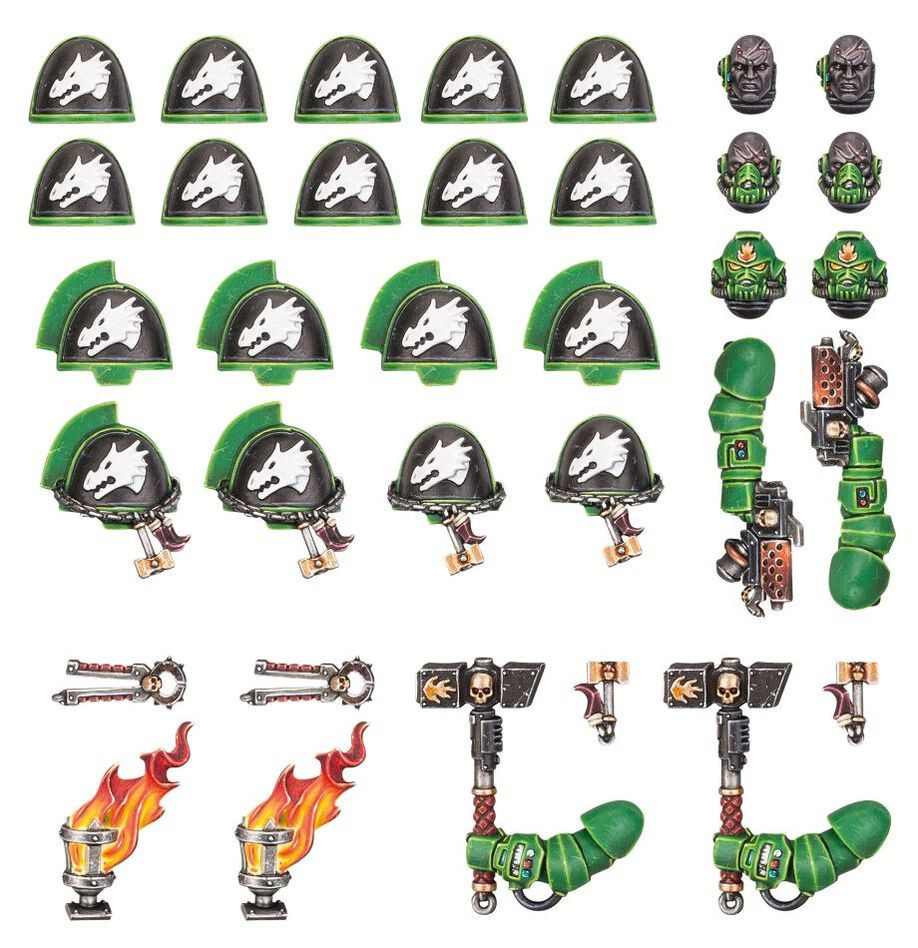 [BITS] Salamanders Primaris Upgrades - Bits / Parts - Warhammer 40K