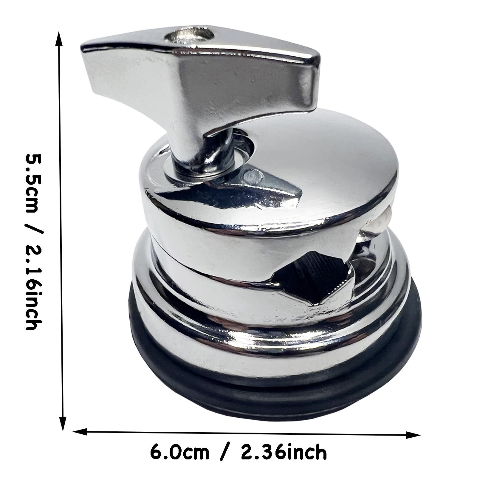 3pcs Tom Drum Leg Bracket Mount Floor Tom Holder Base Plate Clamp Accessory