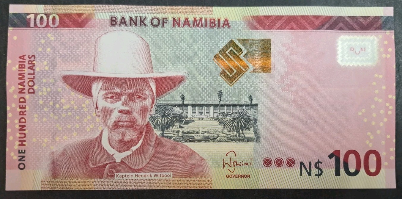 2012 Namibia 100 Dollars P14, K42331368.
