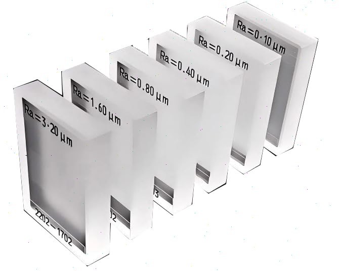 Roughness Calibration Block Simulated Sin Wave Ra 0.1/0.2/0.4/0.8/1.6/3.2μm