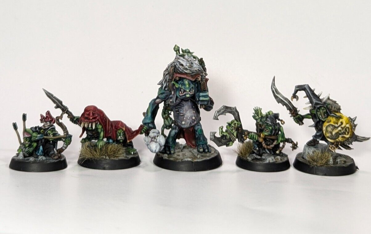 Warhammer Underworlds: Borgit's Beastgrabbaz - Painted - Gloomspite Gitz