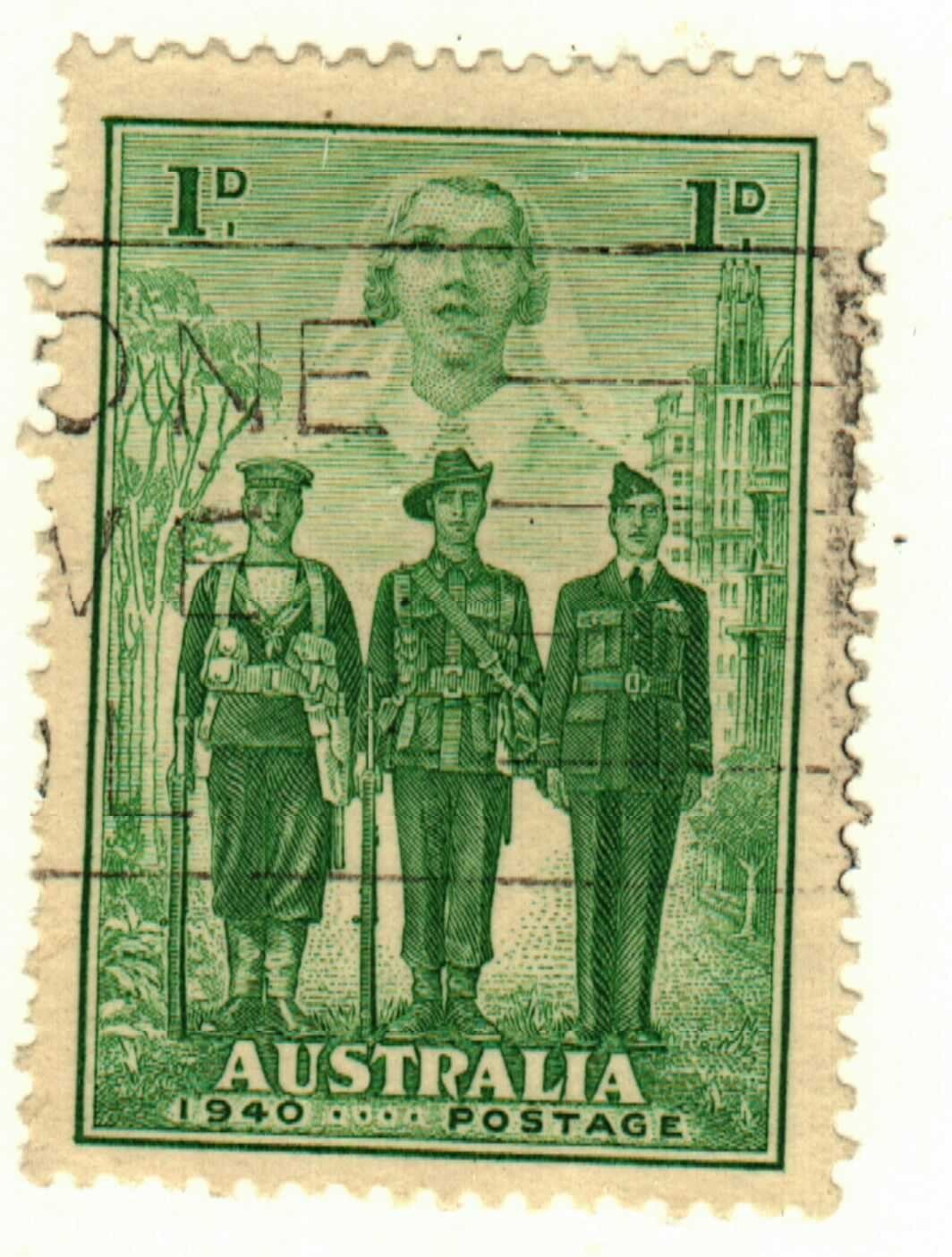 Australia #184 used Armed Forces