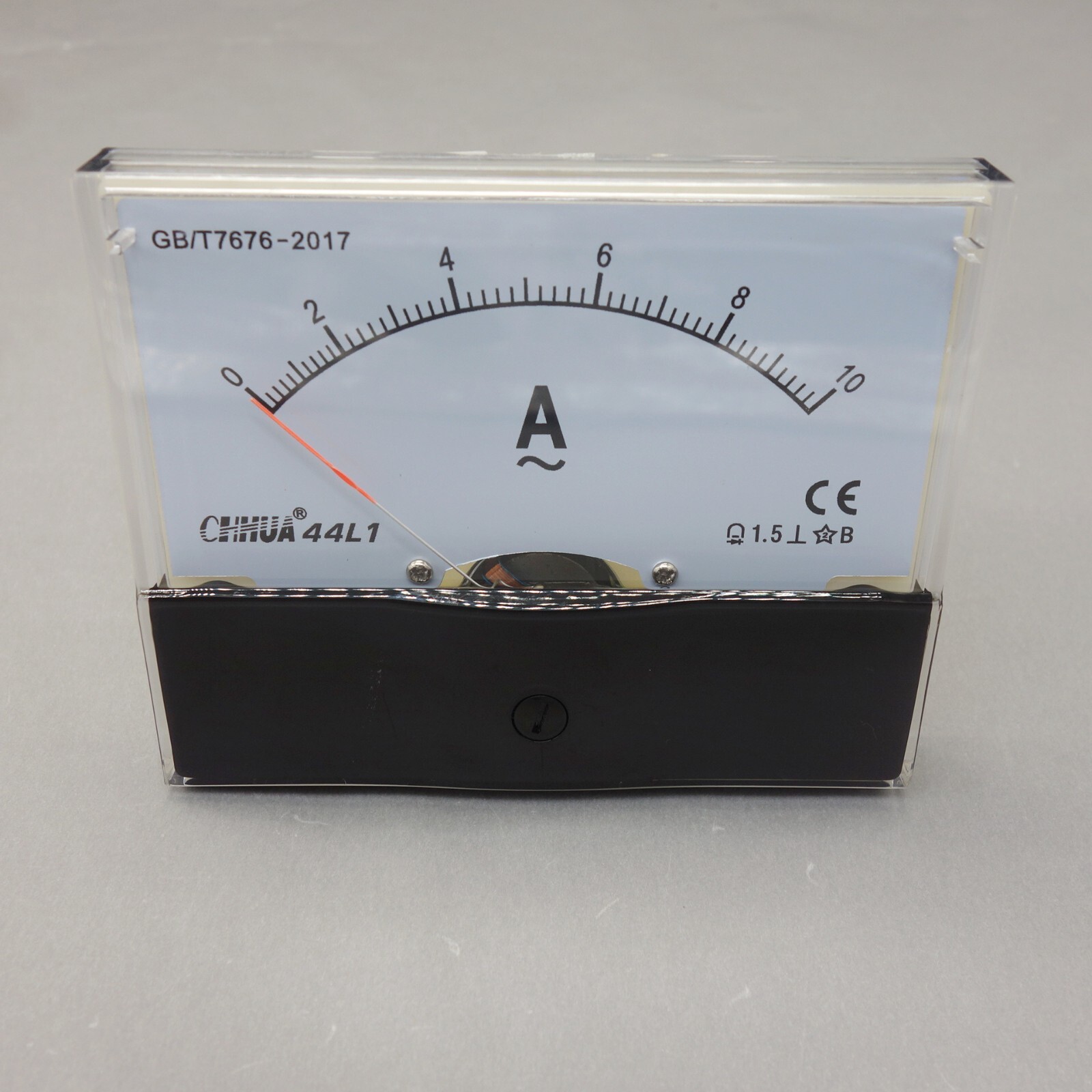 1pc AC 10A Analog Ammeter Panel Current Meter 44L1 80*100MM DC direct Connect