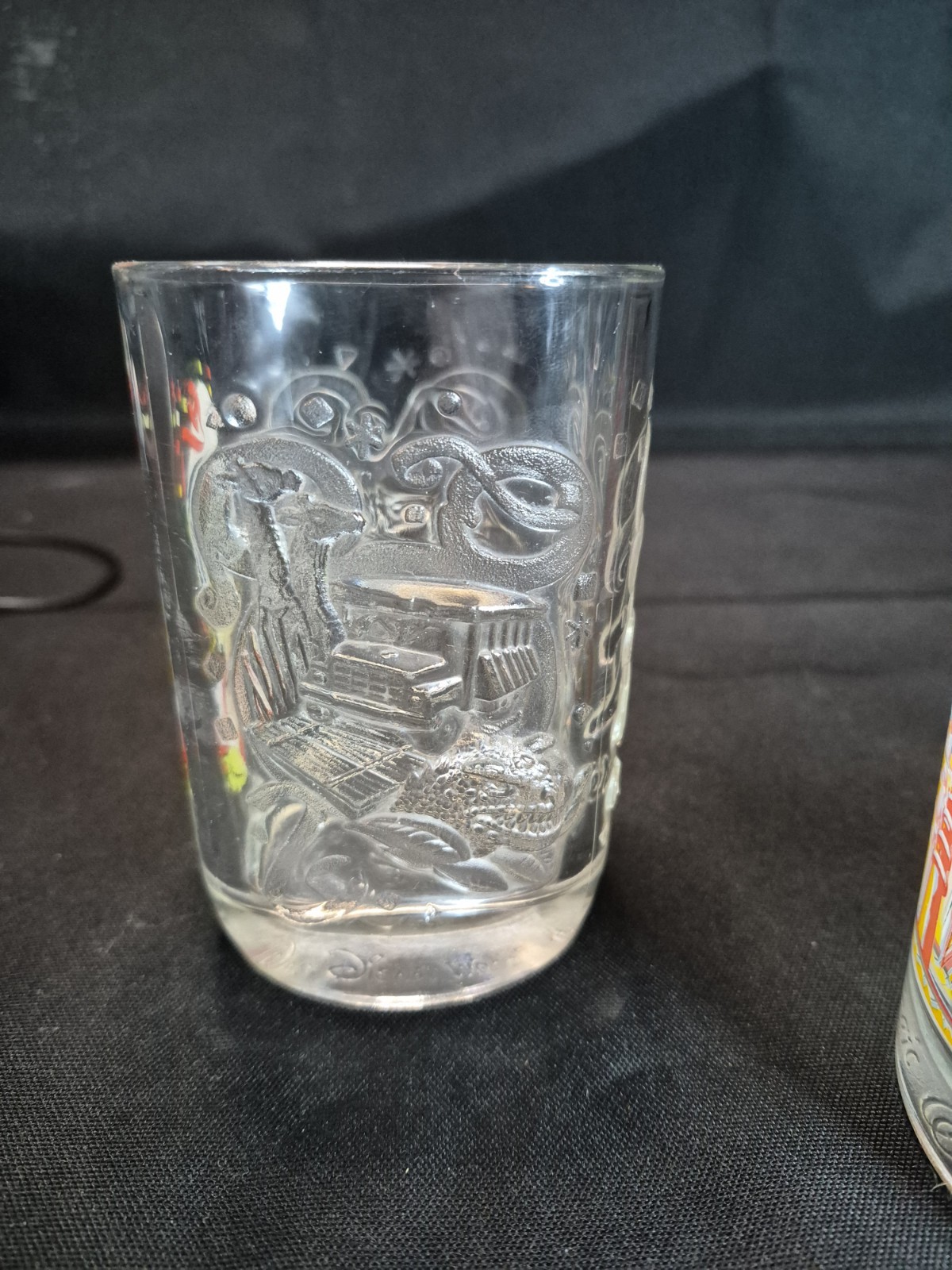 McDonald’s Walt Disney 2000 Mickey Mouse Drinking Glass Set Of 2. + A Extra Cup.
