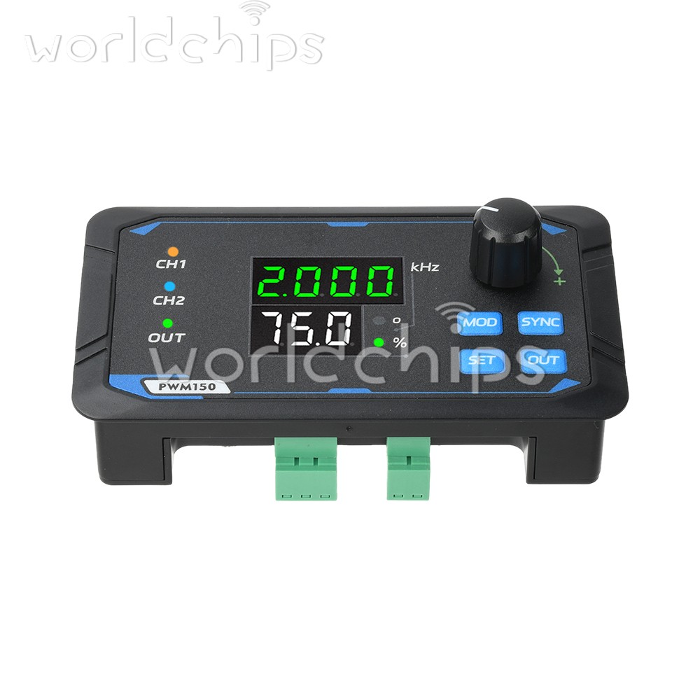 1Hz-150kHz PWM Pulse Frequency Duty Cycle Adjustable Module Signal Generator
