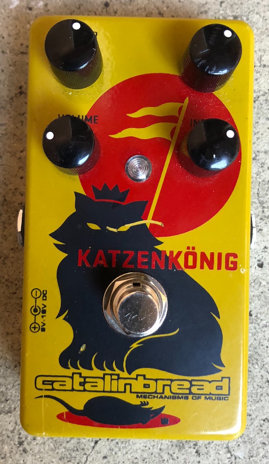 Catalinbread Katzenkonig Katzenkönig Distortion/Fuzz Tone Bender Effects Pedal