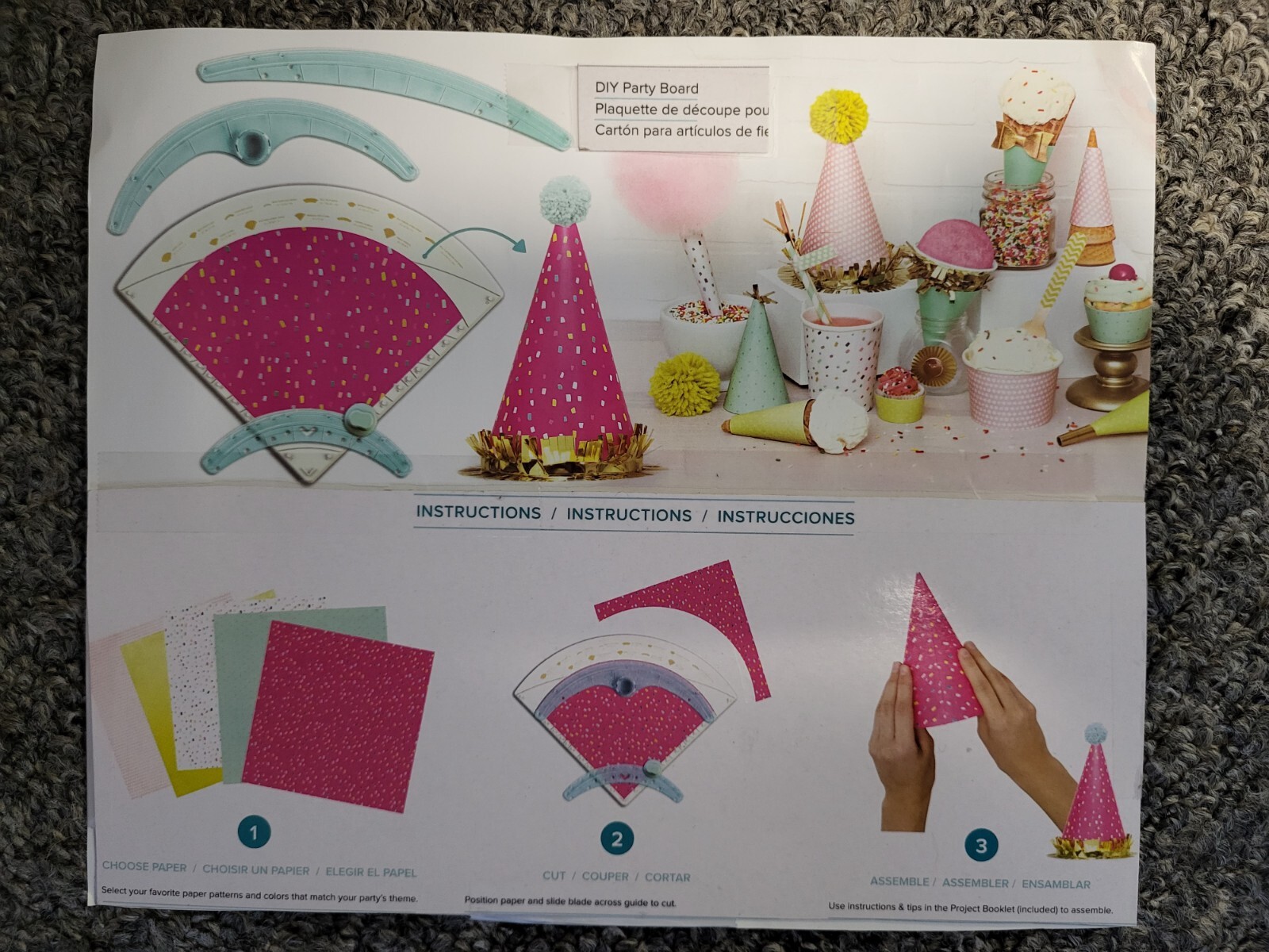 We R Memory Keepers DIY Party Board