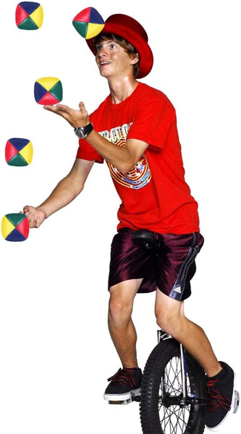 6 Pcs Juggling Balls Set for Beginners Multi-Colored Juggling Balls, Mini Durabl