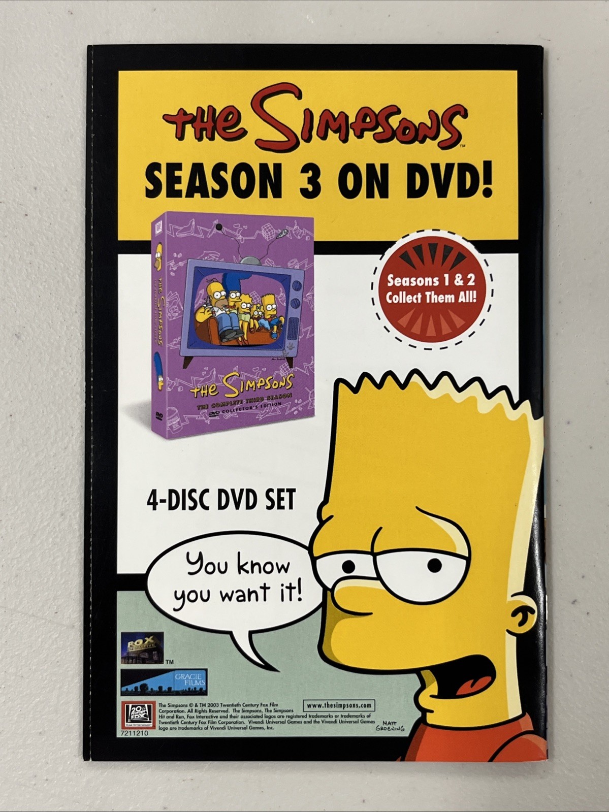 Simpsons Hit & Run - Microsoft XBOX - Manual Only Authentic