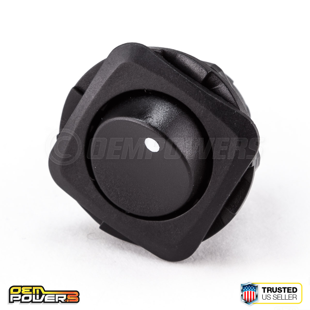 Lot of 2 RadioShack SPST Rocker Switch Black 10A 125V 6A 250V #275-0693 BULK NEW