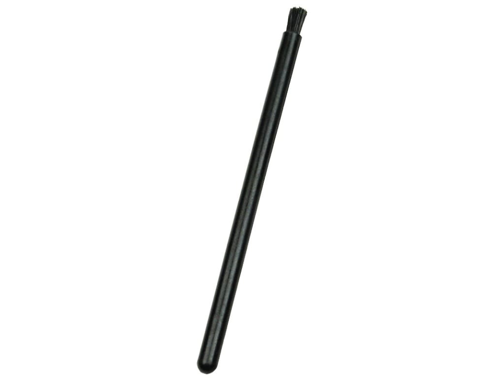Menda 35690 - Conductive round brush, firm, 0.25' x 0.59' bristles