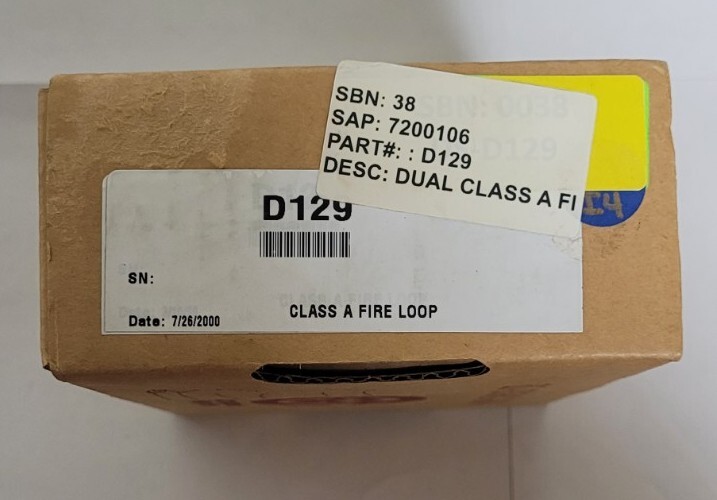 Radionics D129 Dual Class A Fire Loop