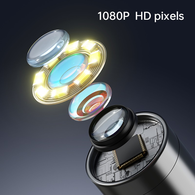 1080P HD LED Handheld Industrial Endoscope Borescope Inspection Snake Camera