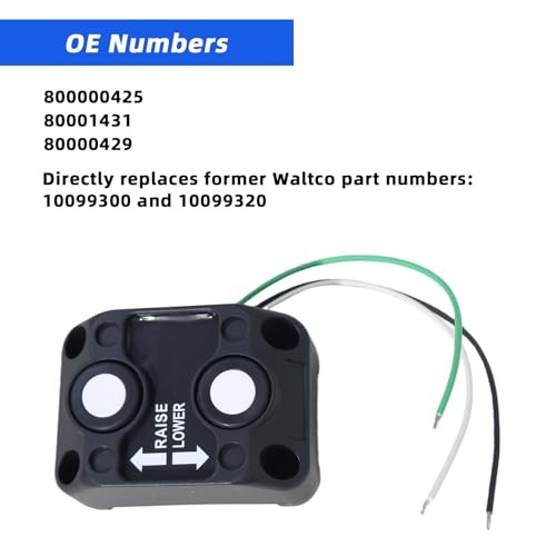 800000425 Interruptor de puerta elevadora compatible con Waltco - Sustituye a