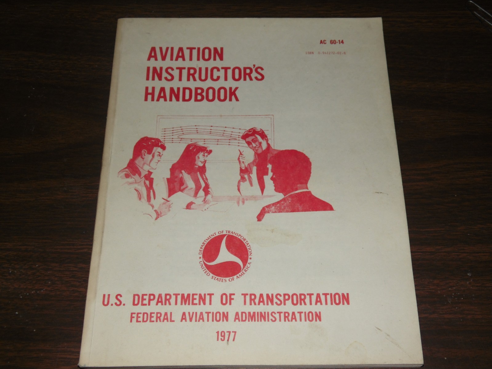 Vintage 1977 Aviation Instructors Handbook