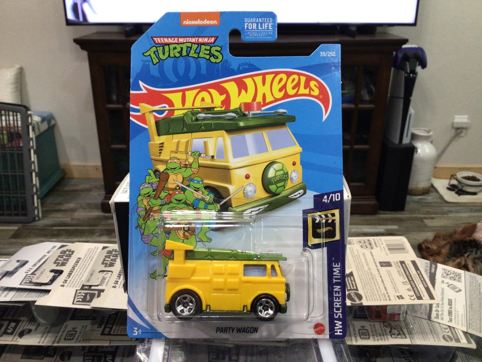 HOT WHEELS NINJA TURTLES PARTY WAGON COLLECTION YOU PICK