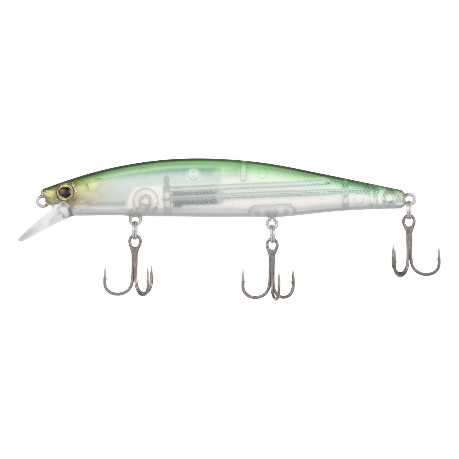Shimano Wintergreen WORLD MINNOW FLASH BOOST Jerkbait (WM115SPWG) Fishing