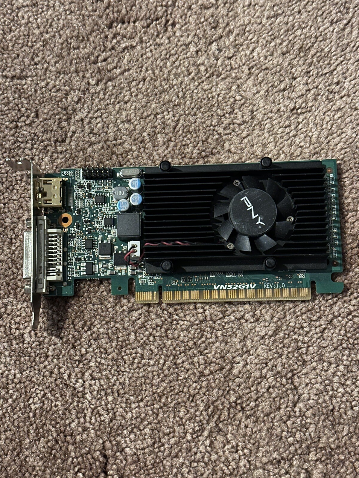 PNY GeForce GT520|VCGGT5201XPB-CG|1GB VideoCard|LP|DVI,HDMI|