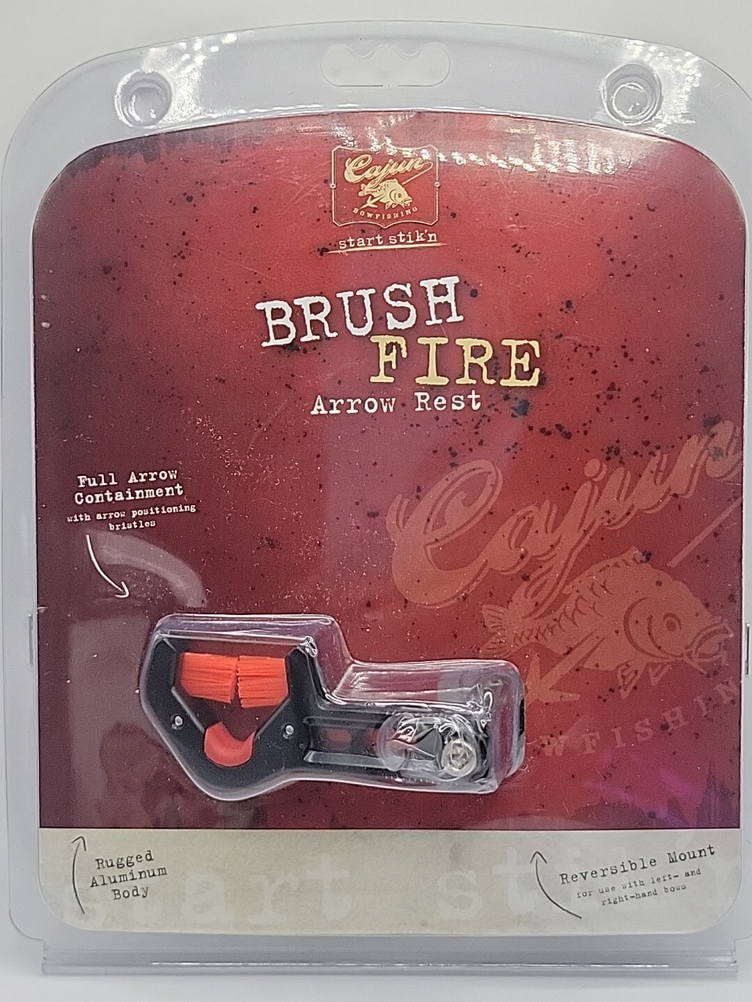 Cajun Brush Fire Bowfishing Rest Full Arrow Containment Right or Left Hand New