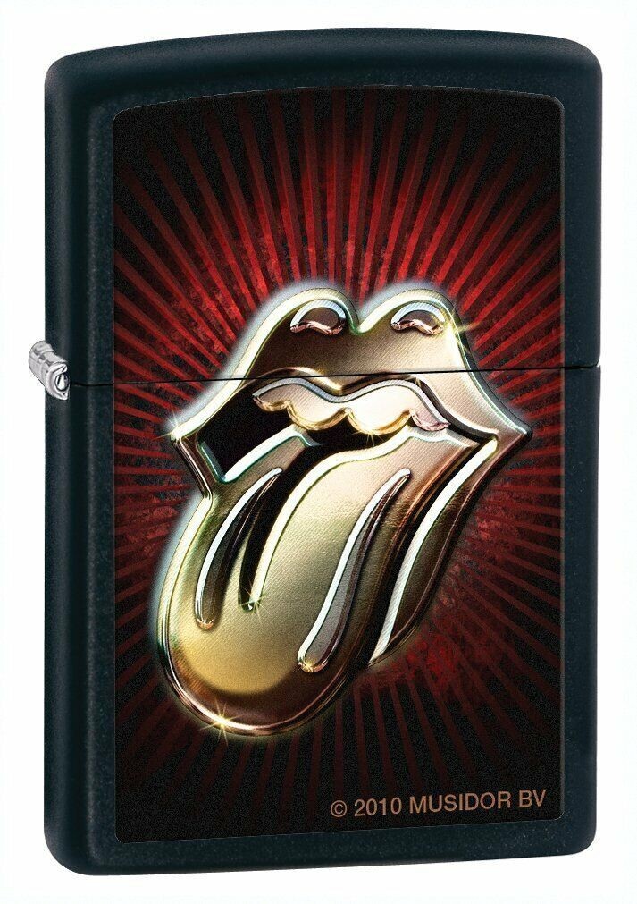 Zippo 28253 Rolling Stones Black Matte