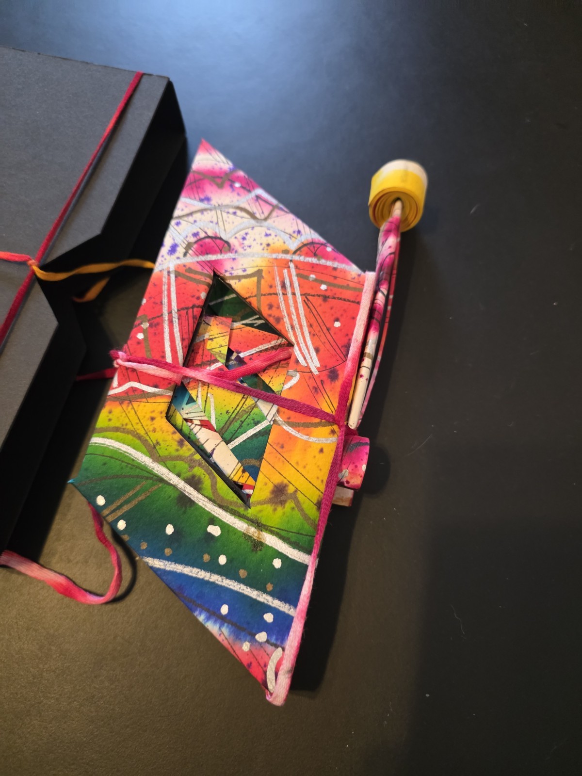 Paul Johnson Hand Made & Painted Artistic Pop-Up Book