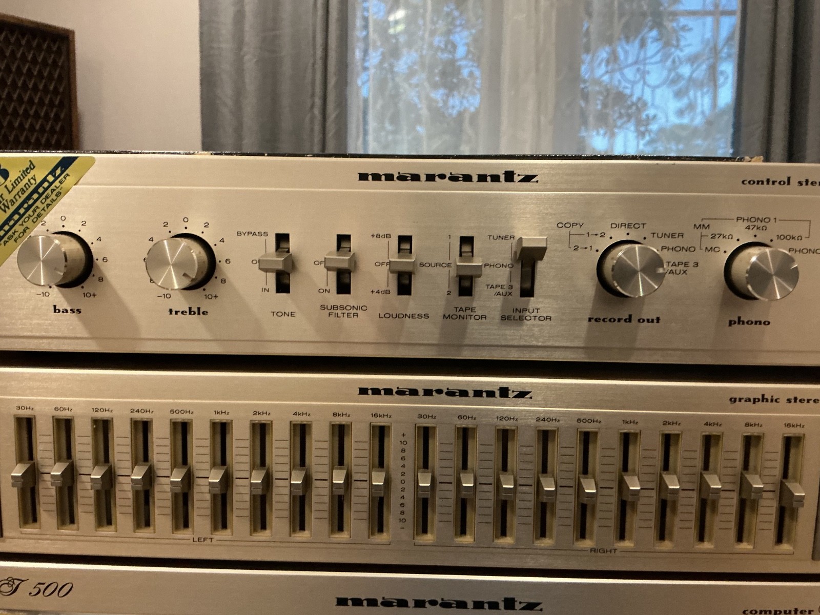 Marantz 500 Series Full System Vintage