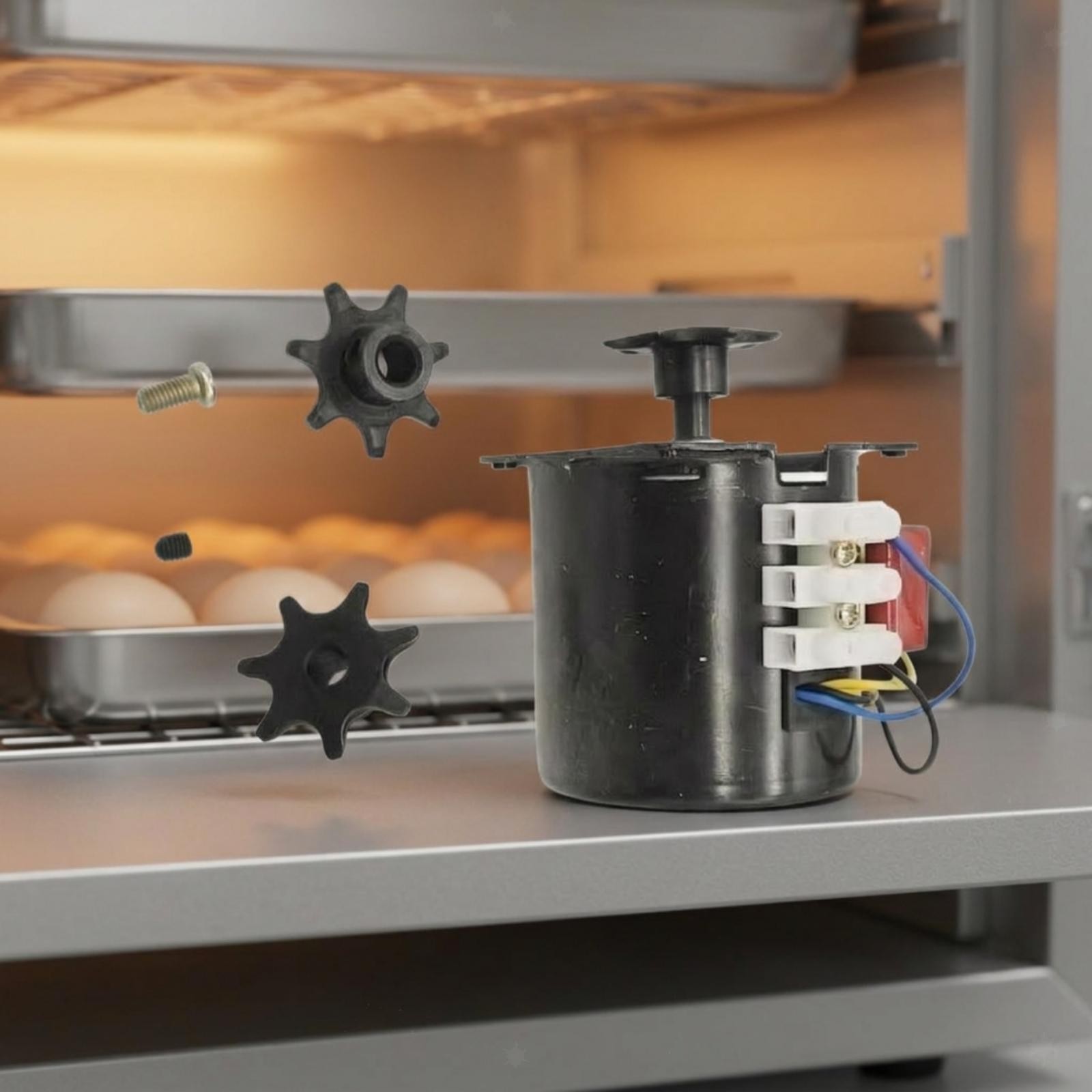 Hatcher Egg-Turning Motor Wired Motor Assembly Quiet Function