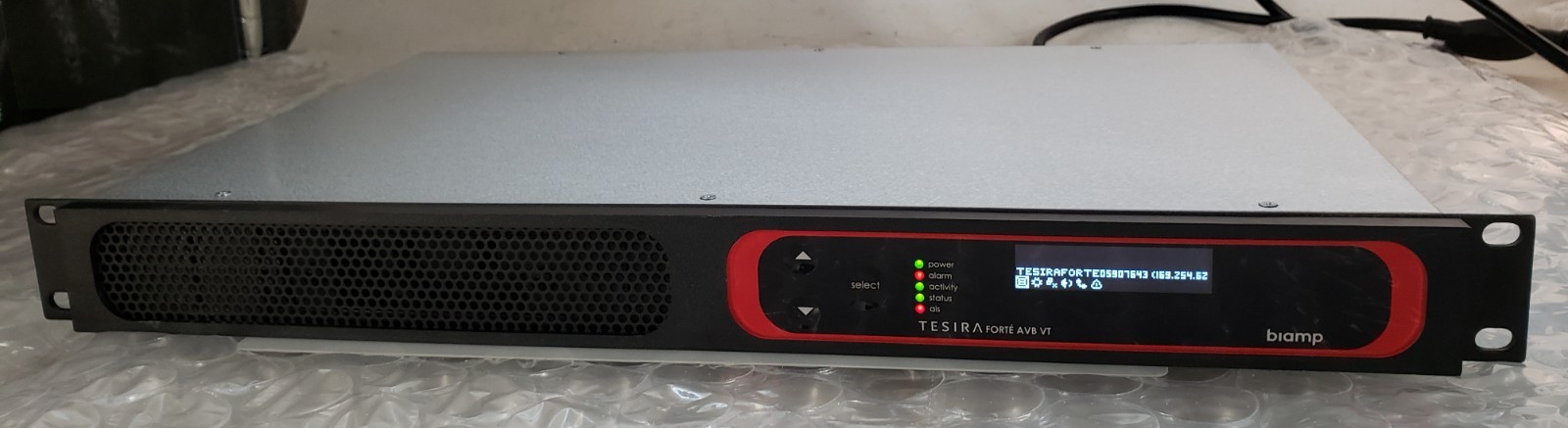 BiAmp Tesira Forte AVB VT Digital Audio Signal Processor w/ Power Cord