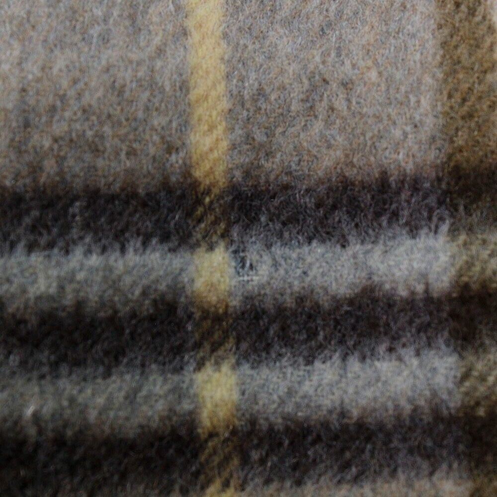 Sciarpa Burberry 100% cashmere colore verde fantasia scozzese 196x31 cm