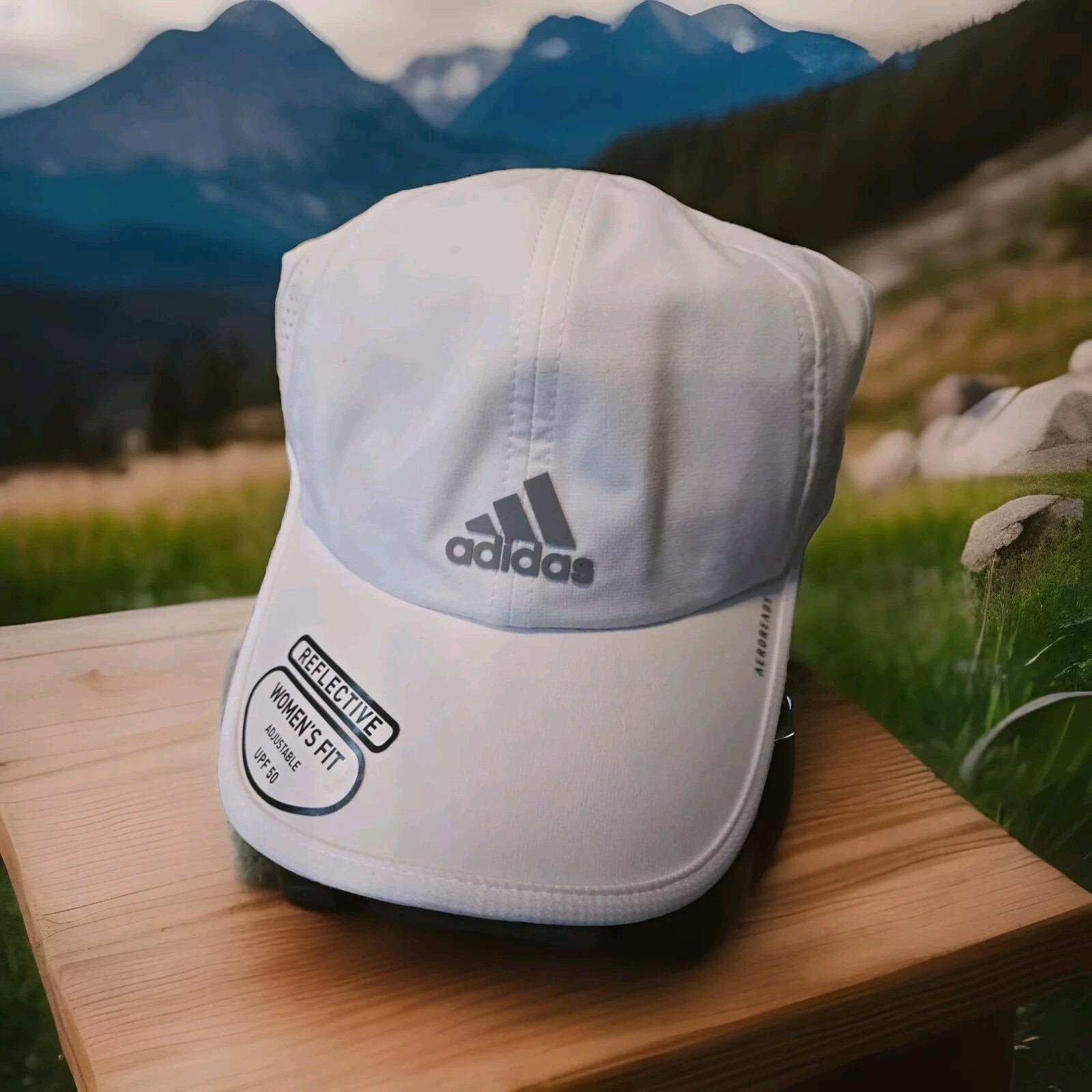 Adidas Women's Fit Superlite Aeroready Cap Hat (White) NWT
