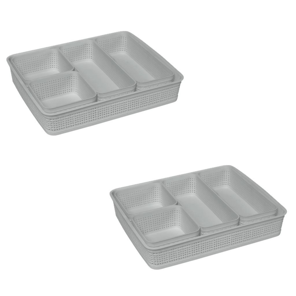 Edge Organizer Baskets 5 Piece Set